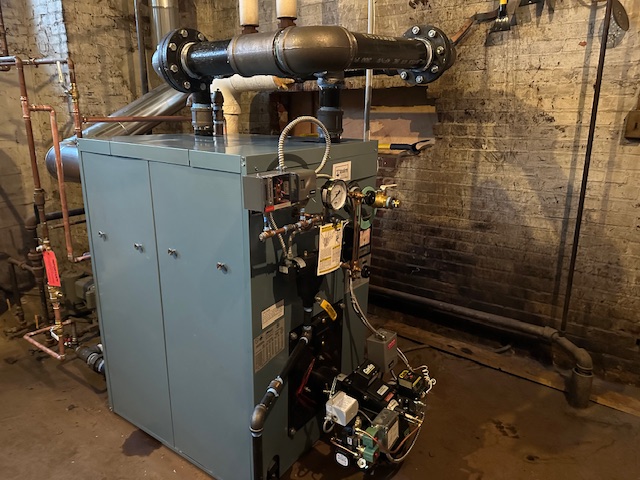 New Install Smith 19HE/6 commercial boiler for Portland Christian Church